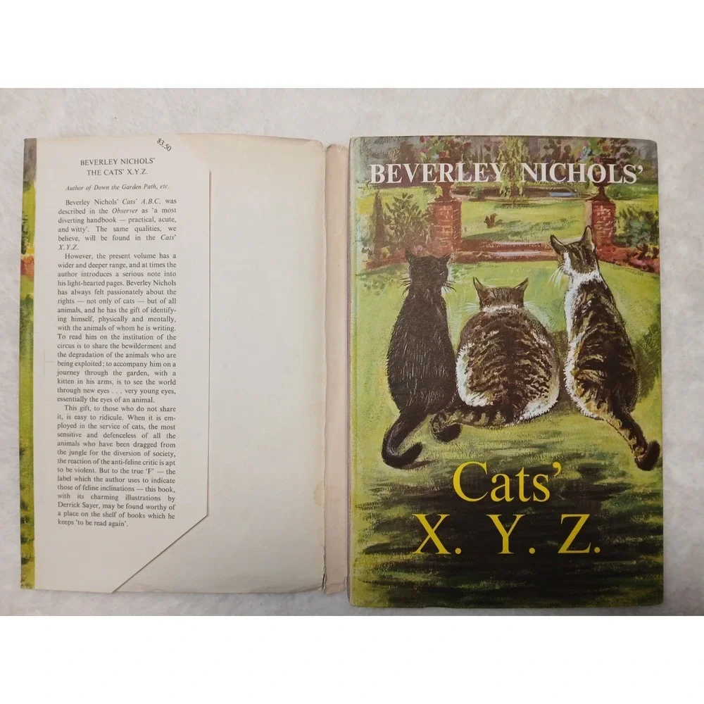 Beverley Nichols / CATS' X.Y.Z 1st Edition 1961